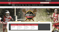 Desktop Screenshot of lakevillelacrosse.org
