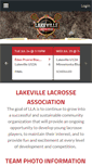 Mobile Screenshot of lakevillelacrosse.org